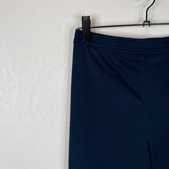 ST. John Sport Women's Activewear Pant Elastic Waist Side Zip Navy‎ Blue Size 4 - Picture 3 of 15